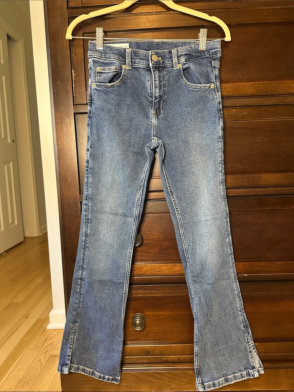 Zara Mid Blue Flare Jeans